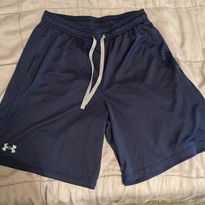 Mens Navy blue Under Armour Shorts